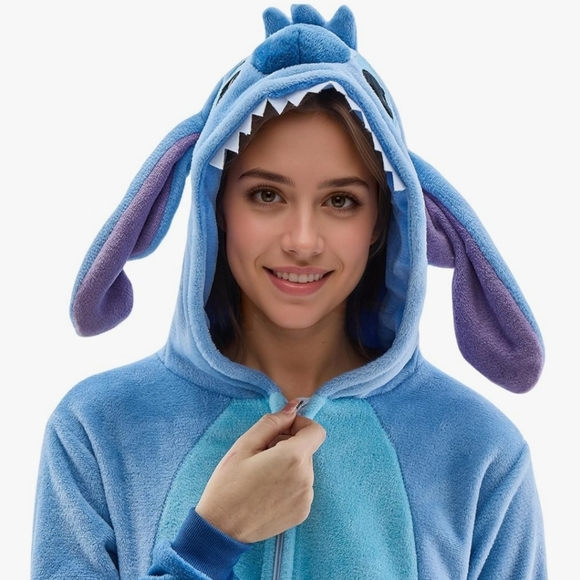 NWT XL Adult Unisex One Piece Costume Onsie Pajama - Picture 3 of 9